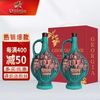饱满花香型，奶香型，植物香型，木香型，矿物香型，烘烤香型12度格鲁吉亚原瓶进口陶罐红礼盒个月陈酿独格拉则木古扎尼干红葡萄瓶电商卖多少钱？