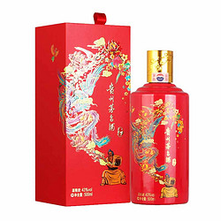 MOUTAI 茅台 喜宴 中国红 43%vol 酱香型白酒 500ml 单瓶装拼团价多少钱？