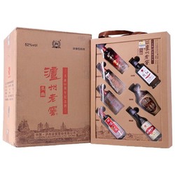 泸州老窖 LUZHOU/泸州泸州老窖60年代纪念版小酒 125ml*7瓶52度125ml价格多少钱?