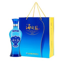 YANGHE 洋河 海之蓝 蓝色经典 旗舰版 52%vol 浓香型白酒 520ml 单瓶装电商卖多少钱?