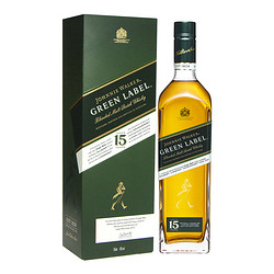JOHNNIE WALKER 尊尼获加 绿方绿牌15年 苏格兰 调和型 威士忌 洋酒 750ml包邮价多少钱？