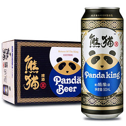 Panda King 熊猫王 精酿啤酒 12度 听罐装 500ml*12听整箱装包邮价多少钱？