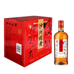 沙洲 优黄 黄酒 烟雨江南慢生活 六年陈 半干型 11度 550ml*6瓶 整箱装电商卖多少钱?