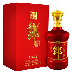 LANGJIU 郎酒 珍品 53%vol 酱香型白酒 500ml 单瓶装电商补贴价多少钱？