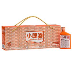 LANGJIU 郎酒 虎威版精酿小郎酒 45度兼香型白酒 100ml*6瓶 手提装电商补贴价多少钱?