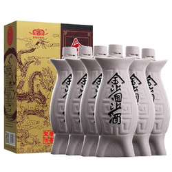 JINSHA 金沙 回沙酒 鱼儿酒 酱香型白酒 53度 500ml*6瓶 整箱装价格多少钱?