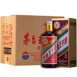 MOUTAI 茅台 53度贵州茅台酒 茅台王子酒酱香型白酒 酱色王子500ml*6瓶 整箱装最终到手价多少钱？
