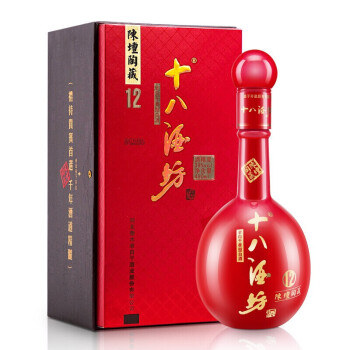 39度十八酒坊 陈坛陶藏12 老白干香型白酒 39度480ml 单瓶包邮价多少钱?