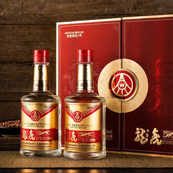 52度五粮液 52度 植物类露酒竹荪酒 收藏送礼宴请精美礼盒装 五粮液·龙虎养生1号 500ML*2瓶 精美礼盒装拼团价多少钱?