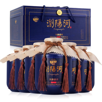 53度浏阳河大唐盛世酱香型53度白酒整箱六瓶 仿皮礼箱最终到手价多少钱?