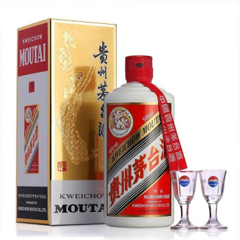 43度贵州茅台酒 茅台飞天 酱香型白酒 礼盒送礼推荐 飞天茅台 43度 500ML 单瓶装市场价多少钱?