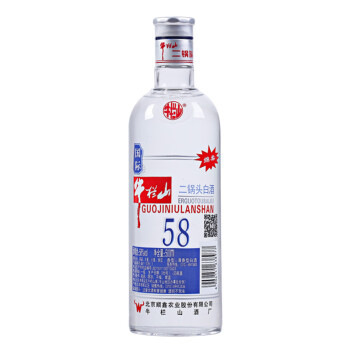 58度牛栏山 绵柔圆玻 国际版 二锅头 清香型 白酒 58度 500ml 单瓶装电商卖多少钱？